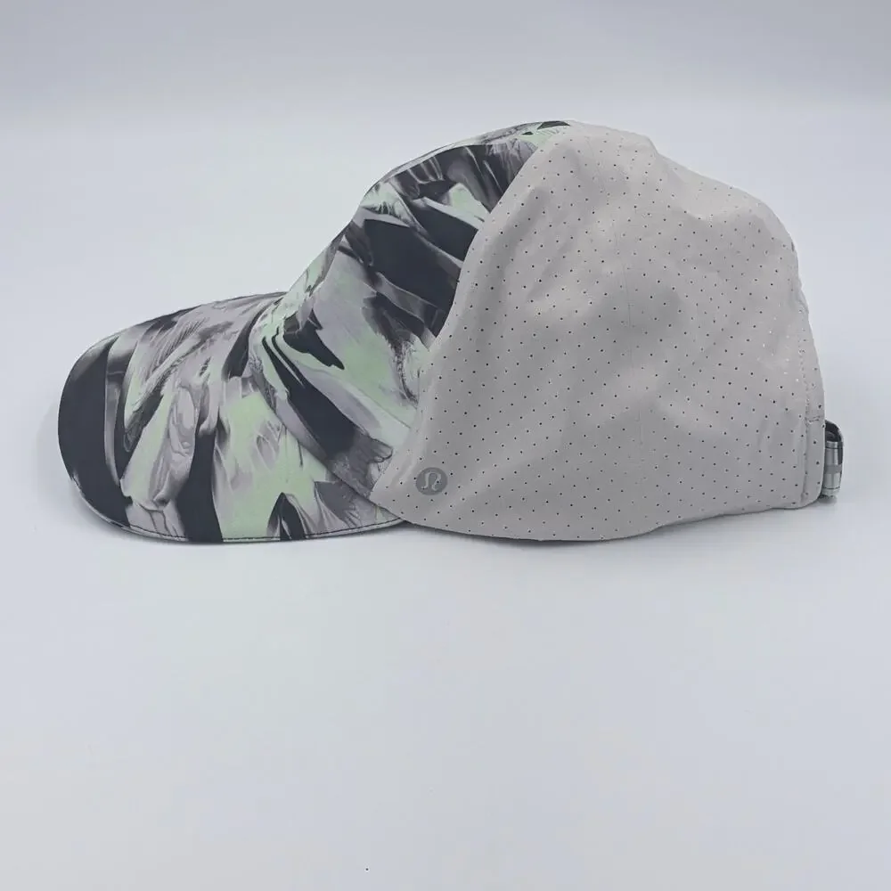 Lululemon Mens Fast and Free Running Hat Vent Paint Glide Multi